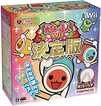 【中古】太鼓の達人Wii 決定版(太鼓とバチ同梱版)