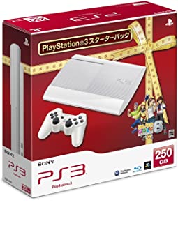 【中古】PlayStation 3 250GB スターターパック クラシック・ホワイト みんなのゴルフ6同梱 (CEJH-10023)