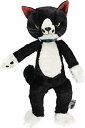 【中古】スクラッチ ぬいぐるみ(MS) 猫 高さ28cm ソックス