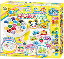 【中古】パーラービーズ はじめてセット クリスタルケースつき 80-54317