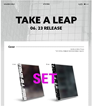 yÁz[ 2SET ] GOLDEN CHILD - 4TH MINI ALBUM [ TAKE A LEAP ] 2ALBUM +@2܂肽݃|X^[ S[f`Ch Ao ؍