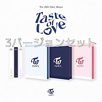 【中古】[ 3バージョンセット発送 ] TWICE - The 10th Mini Album [ Taste of Love ] 韓国盤