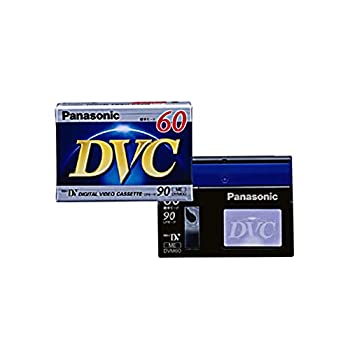 【中古】【未使用】パナソニック ミニDVカセット60分2巻パック AY-DVM60V2