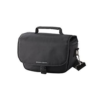 【中古】【未使用】ELECOM 一眼カメラケース ブラック DGB-S015BK