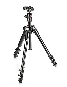 【中古】【未使用】Manfrotto コンパクト三脚 Befree アルミ 4段 ボール雲台キット MKBFRA4-BH