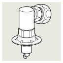 【中古】【未使用】ナニワ製作所 給水栓ジョイント CB-J6