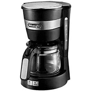 【中古】【未使用】デロンギ(DeLonghi) ?ドリップコーヒーメーカー ブラック アクティブシリーズ 5-6カップ ?ICM14011J