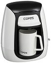 【中古】【未使用】コレス コーヒーメーカー 1杯 マグカップ付 C311WH