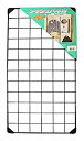 【中古】【未使用】WAKI メッシュパネル 黒 300×600mm EMP034