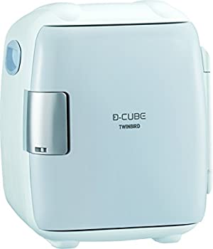 【中古】【未使用】TWINBIRD 2電源式コンパクト電子保冷保温ボックス D-CUBE S グレー HR-DB06GY