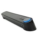 【中古】【未使用】サウンドバースピーカー(USB電源/AUX入力/MIC出力)/サブウーファー/AUX出力/MIC入力【Black(黒)】【GO GROOVE】【GGSVUBR100 Series】(2)