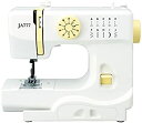 【中古】【未使用】JANOME コンパクト電動ミシン フットスイッチ付き JA777