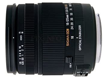 【中古】【未使用】シグマ 18-125mm F3