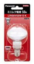 【中古】【未使用】パナソニック ミニレフ電球 ホワイト E17口金 50ミリ径 50形 LR100V50WSK