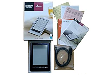 【中古】【未使用】SONY(ソニー)電子書籍リーダー　Pocket Edition/5型 ブルー PRS-350-L