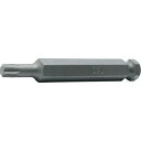 【中古】【未使用】コーケン 11mmH トルクスビット(ロング) 全長80mm T45 107.11-T45(L80)