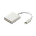 【中古】【未使用】PLANEX Mini Displayport -]DVI端子変換アダプタ (MacBook MacBook Pro MacBook Air) PL-MDPDV02