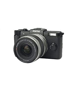 【中古】【未使用】Pentax Q Black Kit w/ 02 Standard Zoom Lens by Pentax