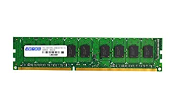 【中古】【未使用】アドテック サーバー用 DDR3-1600/PC3-12800 Unbuffered DIMM 8GB×2枚組 ECC ADS12800D-E8GW