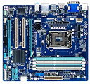 【中古】【未使用】GIGABYTE マザーボード Intel B75 LGA1155 Micro ATX GA-B75M-D3H/A Rev1.2