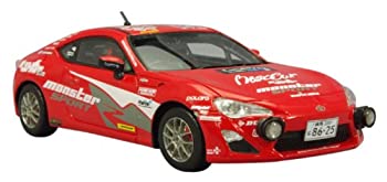 【中古】【未使用】LA-X 1/43 トヨタ 86 ベストカーウィズモンスター86 2012年 全日本ラリー 新城ラリー #24 粟津原豊/高橋昭彦 完成品