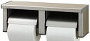 【中古】【未使用】LIXIL(リクシル) INAX 棚付ワンタッチ式 2連紙巻器(高耐荷重タイプ) ステンレス(ヘアライン) CF-63HST