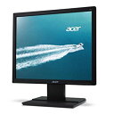 【中古】【未使用】Acer V176L bd - LED monitor - 17%ダブルクォーテ% - 1280 x 1024 - 250 cd/m2 - 5 ms - DVI%カンマ% VGA - black - DVI%カンマ% VGA (HD-15)