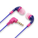 【中古】【未使用】ステレオインナーイヤーヘッドホン パープル PG-SIH03PP(2)