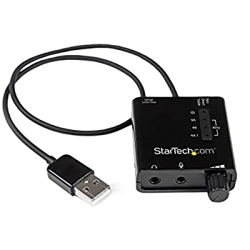 š̤ۡѡStarTech.com USB - DACإåɥۥ󥢥 S/PDIFб 96kHz/24bit 2x 3.5mmߥ˥å 1x 3.5mmȥ󥯴ݷͥ ICUSBAUDIO2D