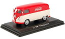 【中古】【未使用】Coca-Cola Collectibles 1/43 VW カーゴ バン 1962 レッド/クリーム 完成品