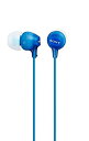【中古】【未使用】ソニー イヤホン MDR-EX15LP : カナル型 ブルー MDR-EX15LP L(2)