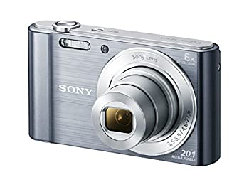 【中古】【未使用】ソニー SONY デジタルカメラ Cyber-shot W810 光学6倍 シルバー DSC-W810-S