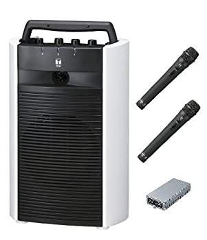 【中古】【未使用】TOA デジタルワイヤレスアンプ(CD機能付き)・ワイヤレスマイクセット WA-2800CD×1 WTU-1820×1 WM-1220×2 ダ...