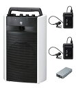 【中古】【未使用】TOA デジタルワイヤレスアンプ(CD機能付き)・ワイヤレスマイクセット WA-2800CD×1 WTU-1820×1 WM-1320×2 ダ...