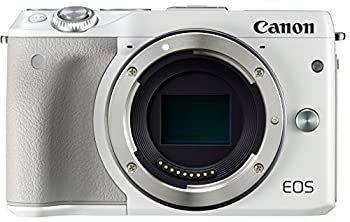 【中古】【未使用】Canon ミラーレス一眼カメラ EOS M3 ボディ(ホワイト) EOSM3WH-BODY
