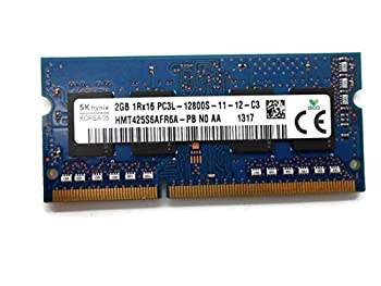【中古】【未使用】hynix PC3L-12800S (DDR3L-1600) 2GB SO-DIMM 204pin ノートパソコン用 低電圧対応メモリ