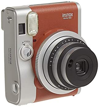 楽天アトリエ絵利奈【中古】【未使用】FUJIFILM インスタントカメラ チェキ instax mini 90 ネオクラシック ブラウン INSTAX MINI 90 BROWN