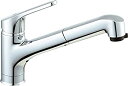 【中古】【未使用】LIXIL(リクシル) INAX キッチン用 台付 吐水口引出式 ハンドシャワー付シングルレバー混合水栓 クロマーレ(エコハンドル) SF-H...