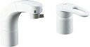 【中古】【未使用】LIXIL(リクシル) INAX 洗面器・手洗器用水栓金具 ホース引出式シングルレバー洗髪シャワー混合水栓 吐水口長さ135mm ホース引出し...