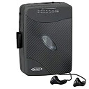 【中古】【未使用】Jensen Portable Compact Lightweight Slim Design Stereo AM/FM Radio Cassette Player by Jensen(2)