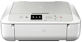 【中古】【未使用】Canon インクジェットプリンター複合機 PIXUS MG5730 WH ホワイト