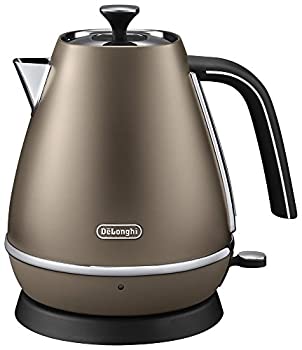 デロンギ(DeLonghi) ?電気ケトル ディスティンタ コレクション ?フューチャーブロンズ ?1.0L 空だき防止 自動電源オフ?KBI1200J-BZ