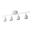 【中古】【未使用】IKEA(イケア) KNUTBO シーリングスポットライト 4スポット%カンマ% ホワイト (70312890) (703.128.90)