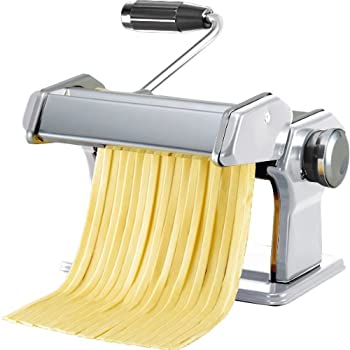 【中古】siroca crossline パスタマシン シルバー (お手入れ用ブラシ付き) SPM-136SV