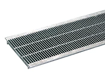 【中古】ハイロジック 細目プレーン溝蓋グレーチング 内幅110×長さ995×高さ19mm OKU-P3 12-19