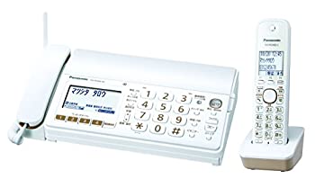 パナソニック おたっくす デジタルコードレスFAX 子機1台付き 1.9GHz DECT準拠方式 ホワイト KX-PD303DL-W