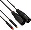 šFURUTECH ADL إåɥۥꥱ֥ XLRץ饰MMCXץ饰 (SHURE SRH1840 / 1540 / 1440) 1.3m 1 IHP35ML-XLR1.3