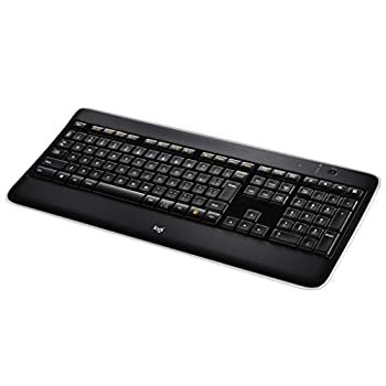 【中古】ロジクール ワイヤレス イルミネート キーボード K800t 無線 ワイヤレスキーボード ワイヤレス 超薄型 Unifying windows K800 薄型 国内品