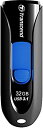 【中古】Transcend USBメモリ 32GB USB3.1 スライド式 ブラック TS32GJF790K