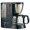 【中古】象印 コーヒーメーカー 6杯用 メッシュフィルター付 EC-AS60-XB
